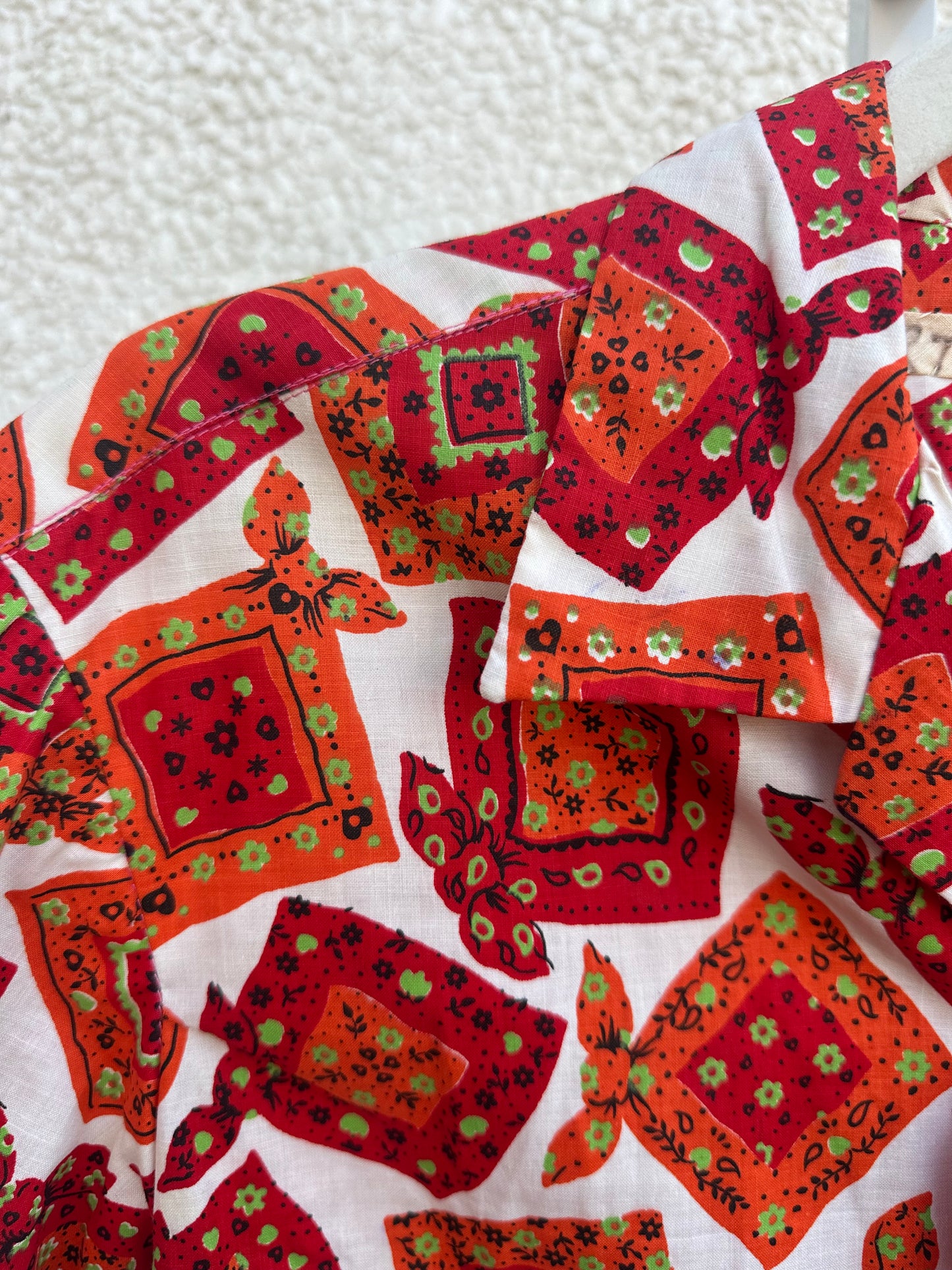 Vintage Bandana Print Buttondown (M/L)