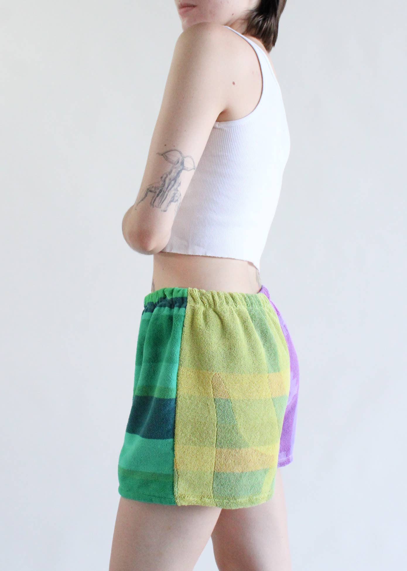 Over Dyed Towel Short