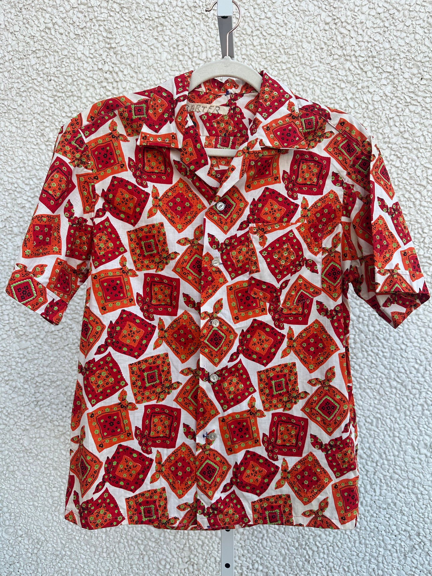 Vintage Bandana Print Buttondown (M/L)