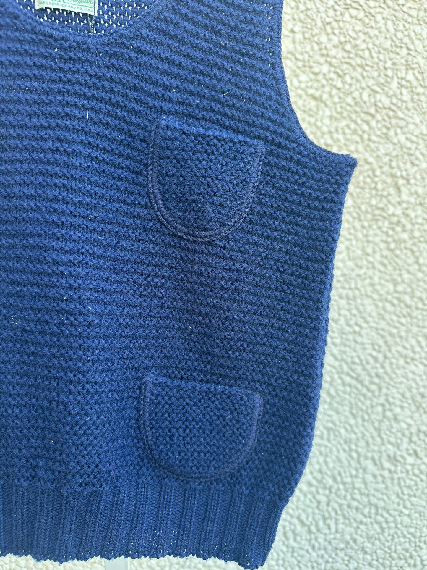 Vintage Knit Vest (S/M)