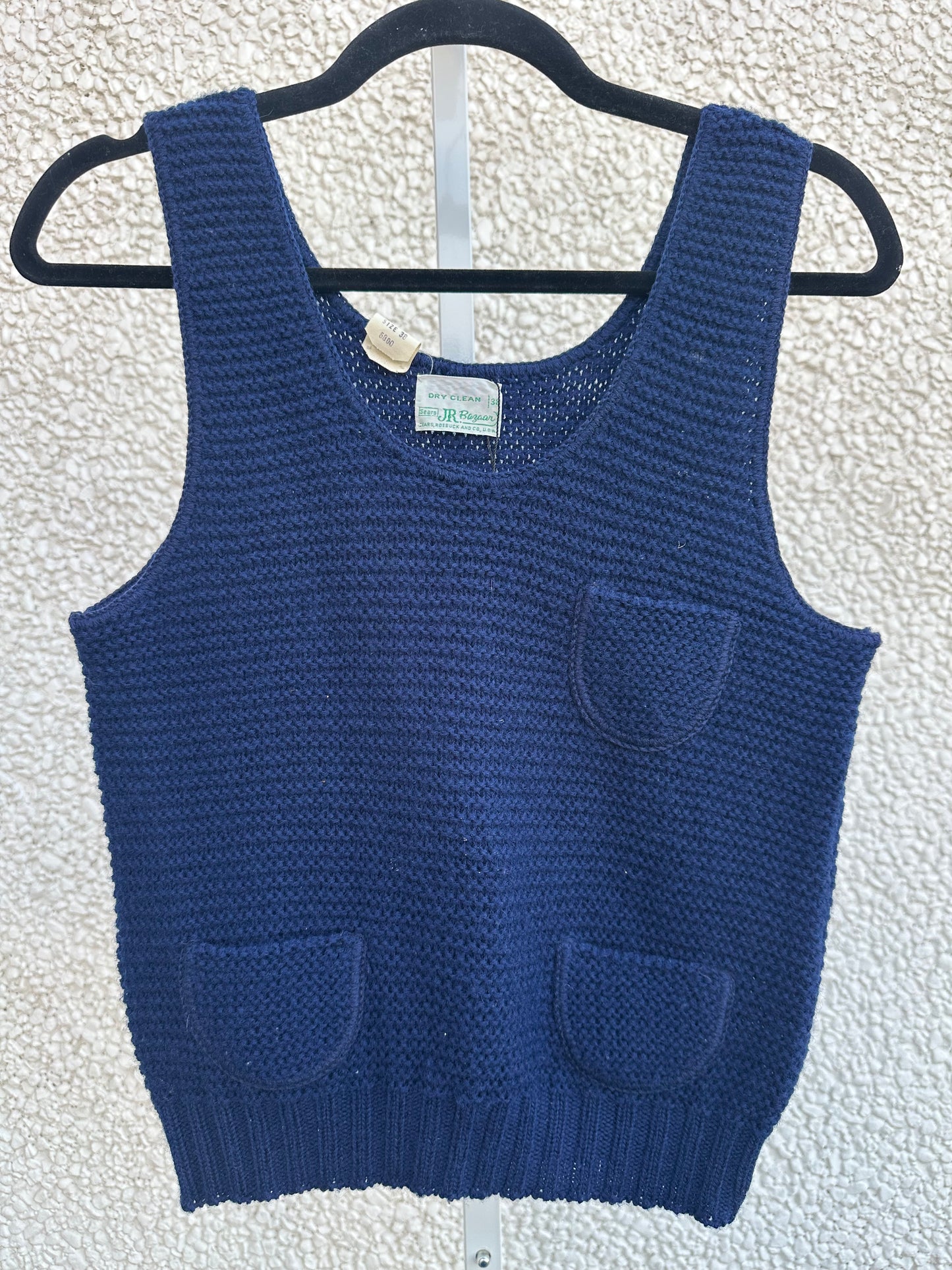 Vintage Knit Vest (S/M)