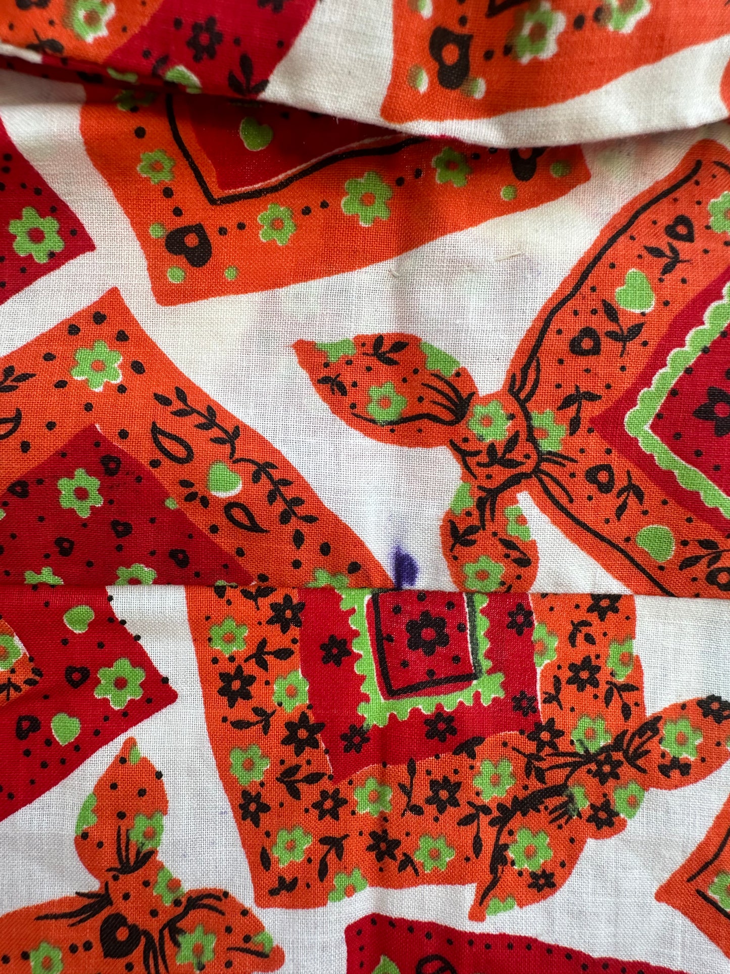 Vintage Bandana Print Buttondown (M/L)