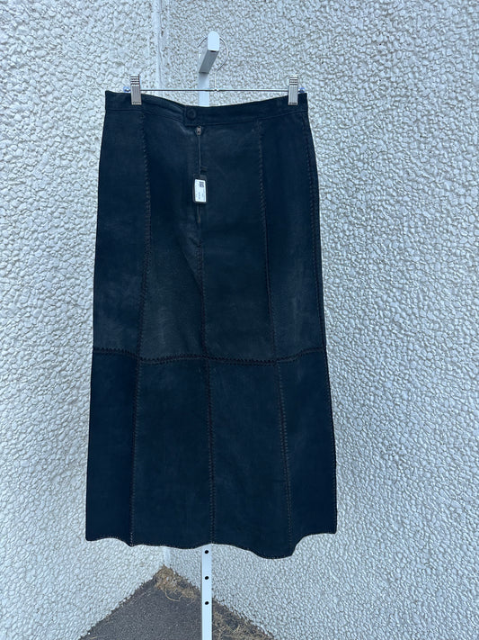 Vintage Suede Skirt (S)