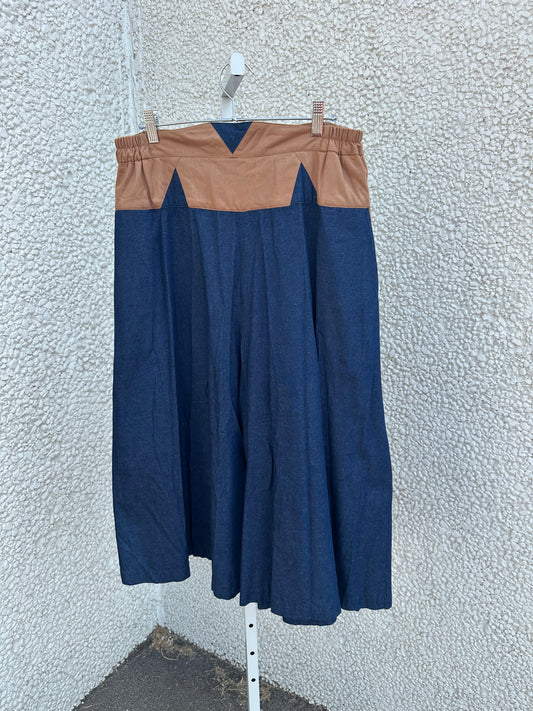 Vintage Split Riding Skirt/Pants (M)