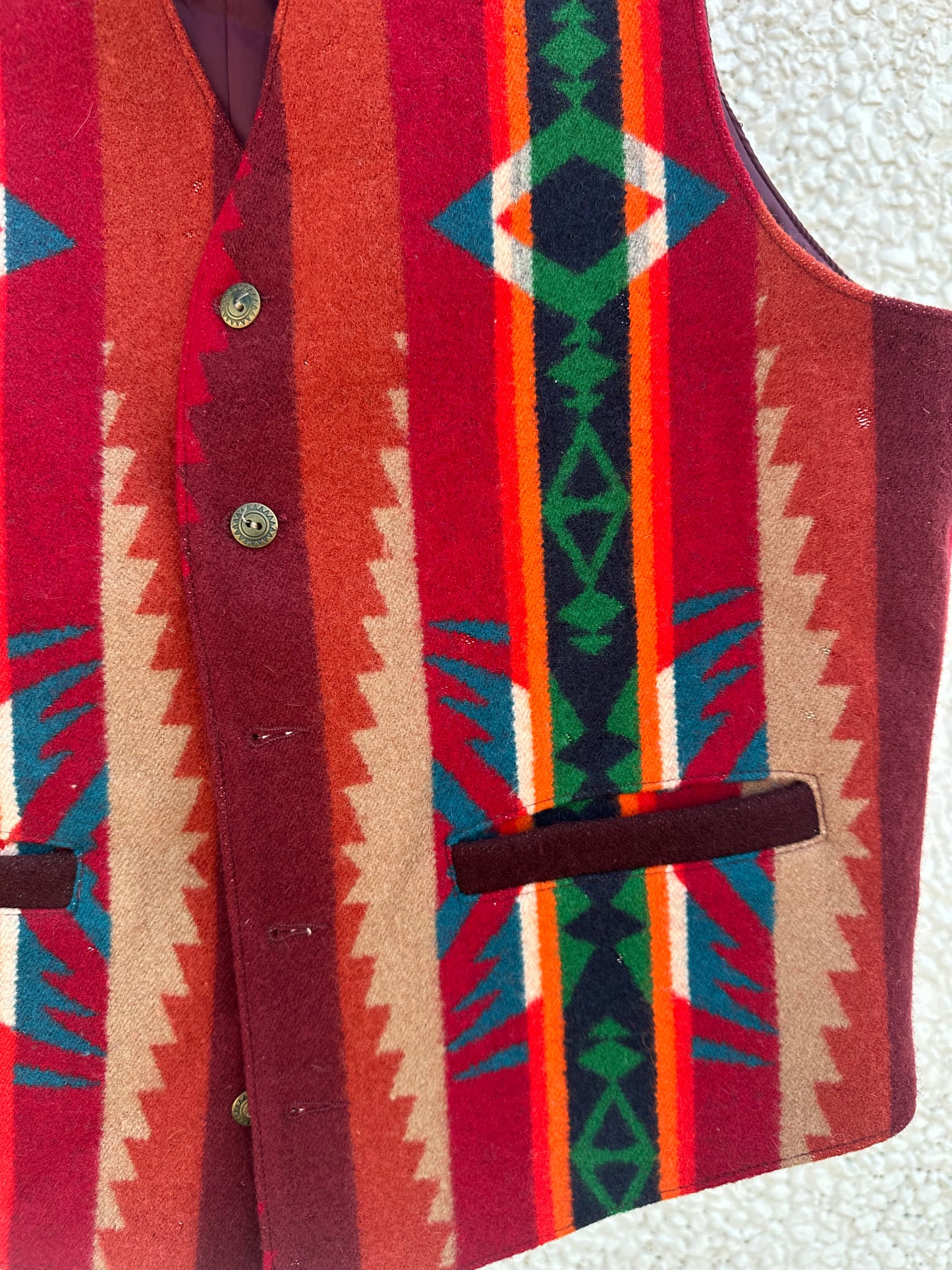 Vintage Pendleton Native Vest (M)