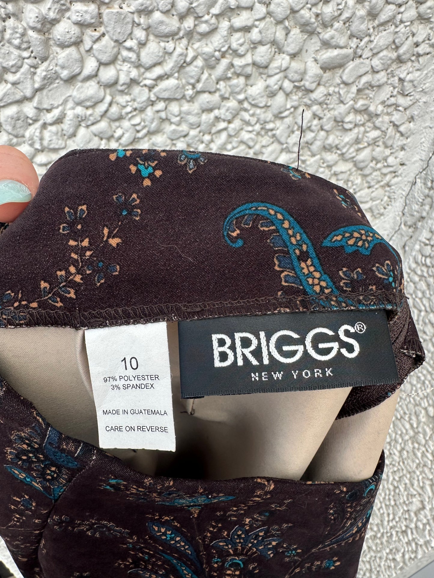 Vintage Paisley Skirt