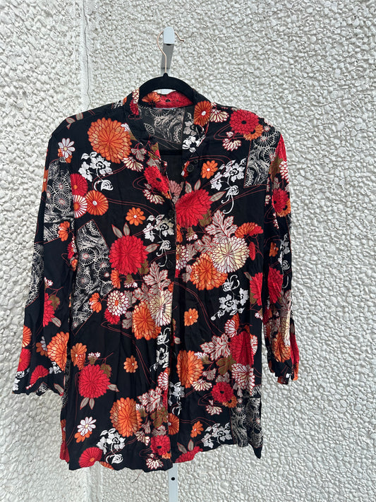 Vintage Japanese Blouse (M)