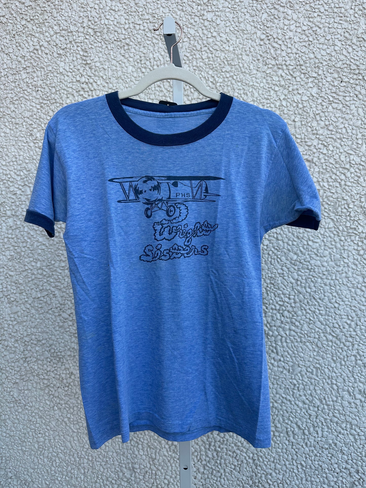 Vintage Single Stitch Ringer Tee (S/M)