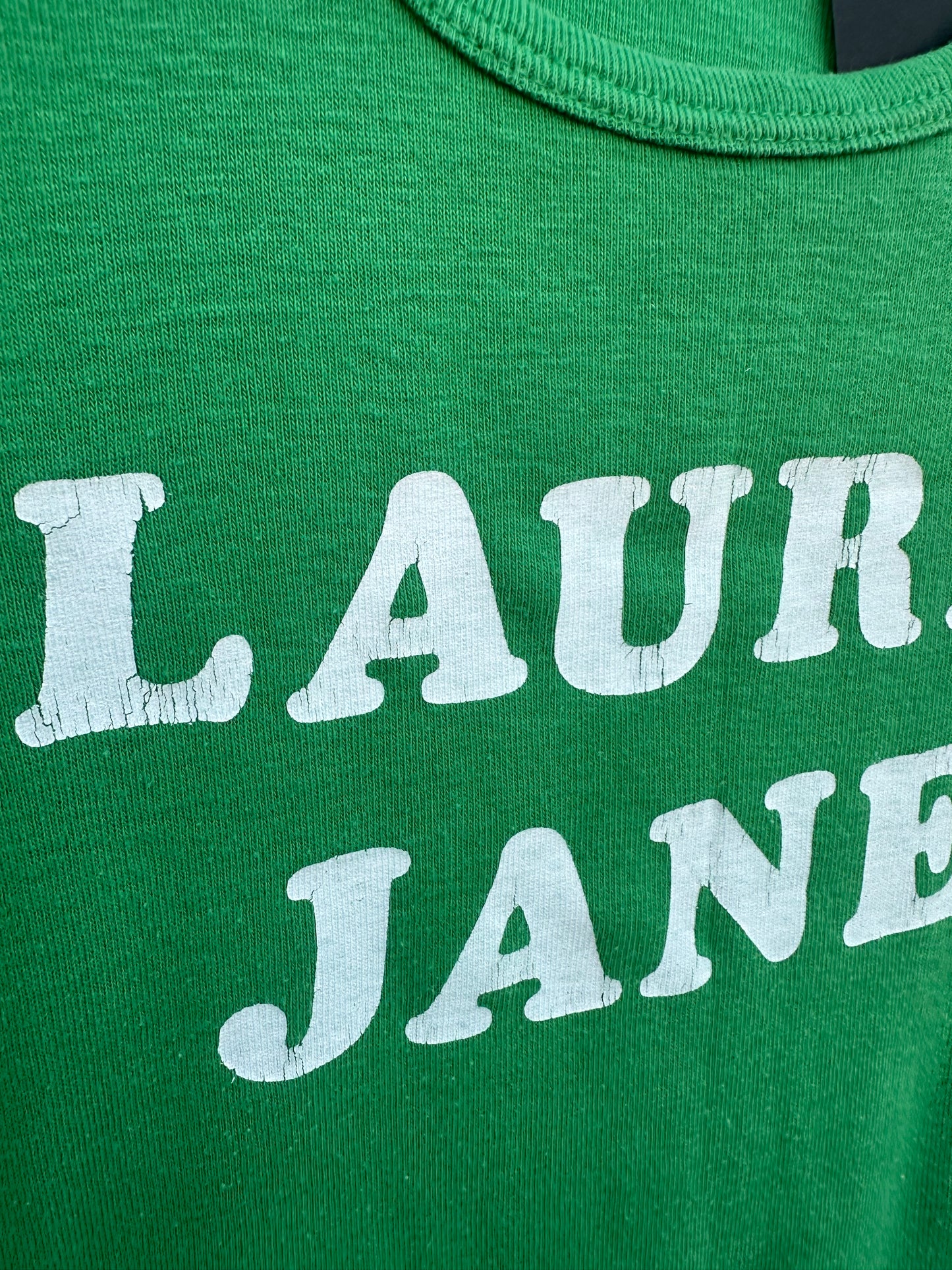 Vintage Green Single Stitch Tee (S/M)