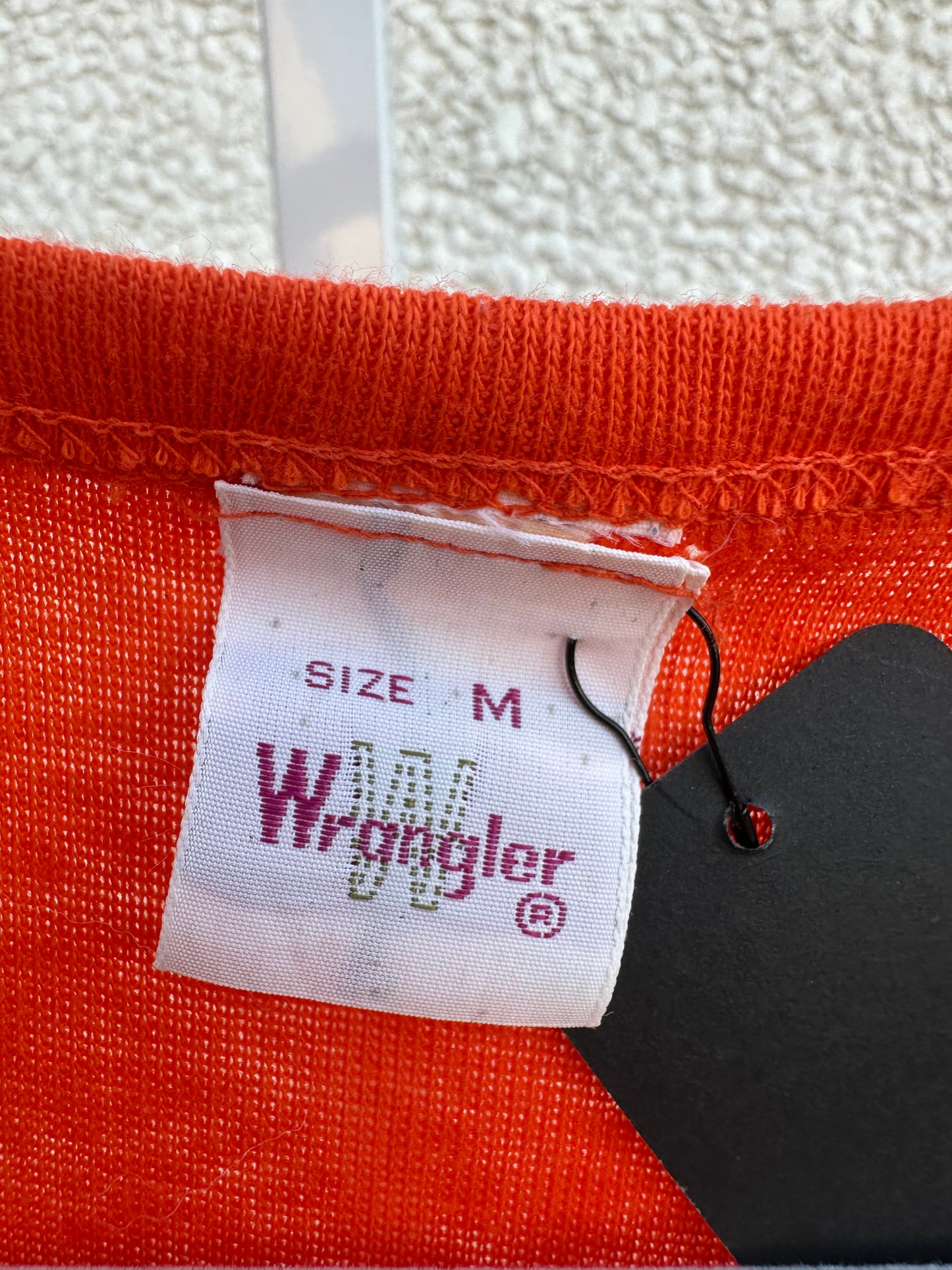 Vintage Single Stitch Wrangler Tee (S/M)