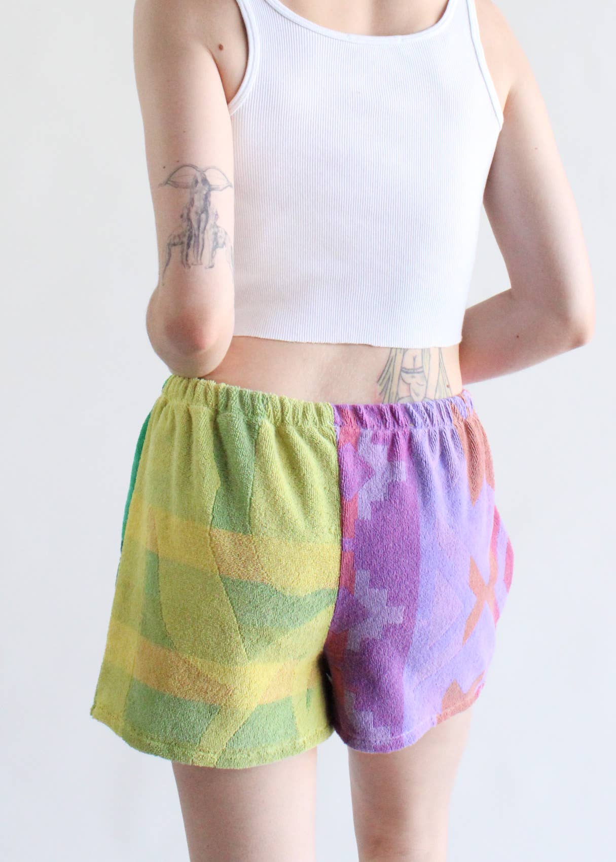 Over Dyed Towel Short