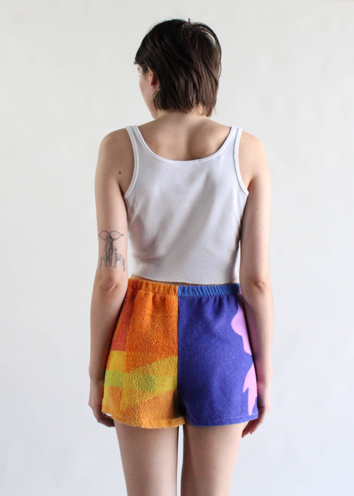 Over Dyed Towel Short