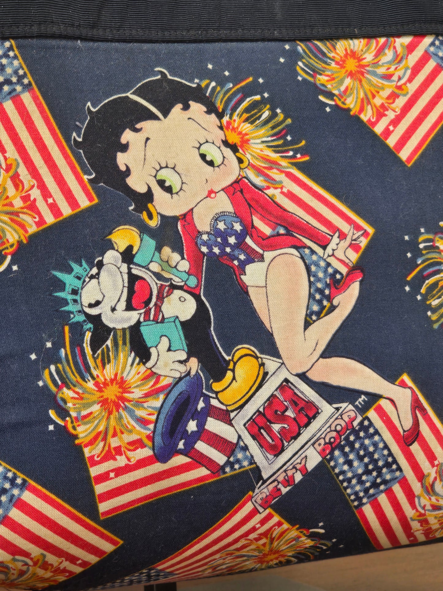 Vintage 4th of July Betty Boop Handbag