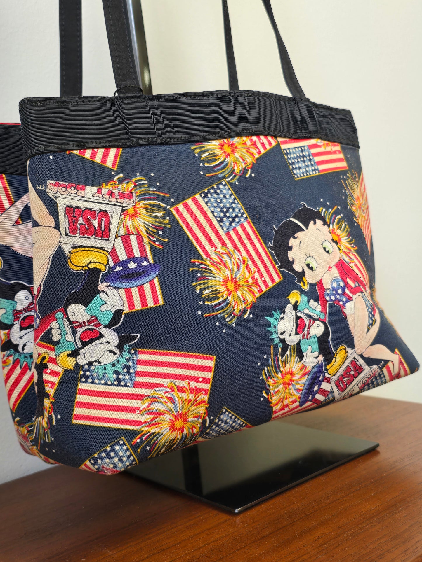 Vintage 4th of July Betty Boop Handbag