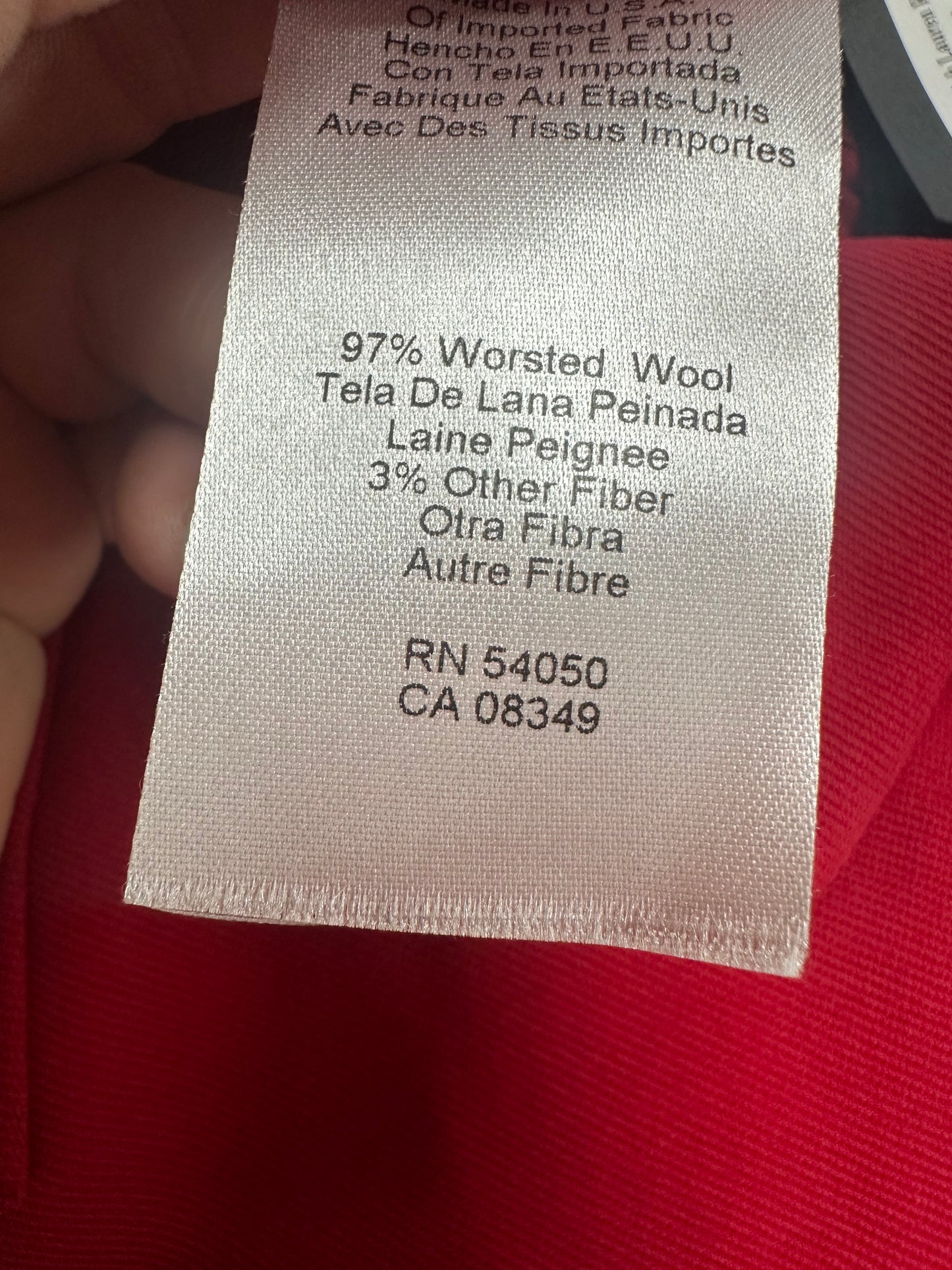 Vintage Ralph Lauren Red Blazer (S/M)