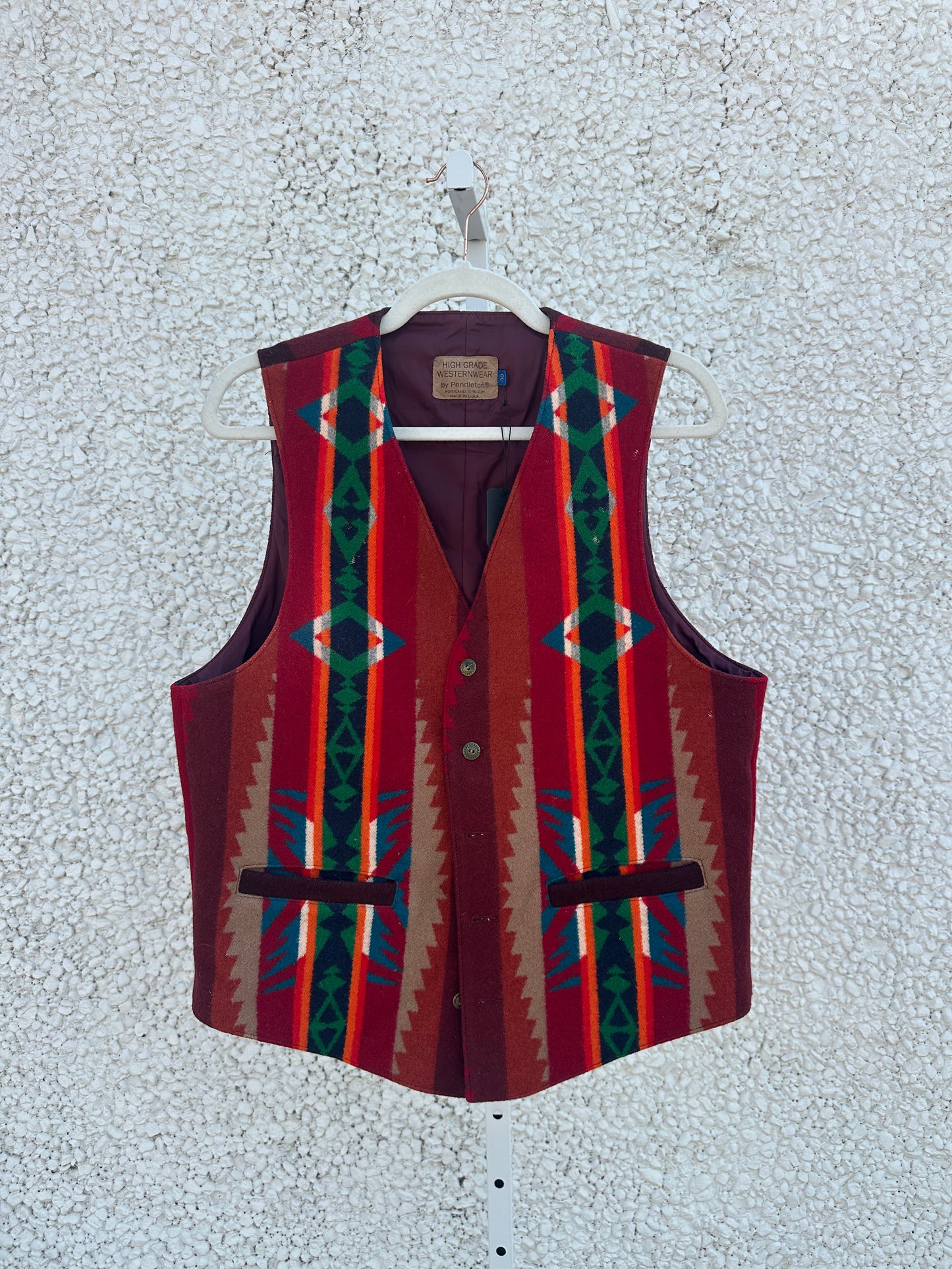 Vintage Pendleton Native Vest (M)