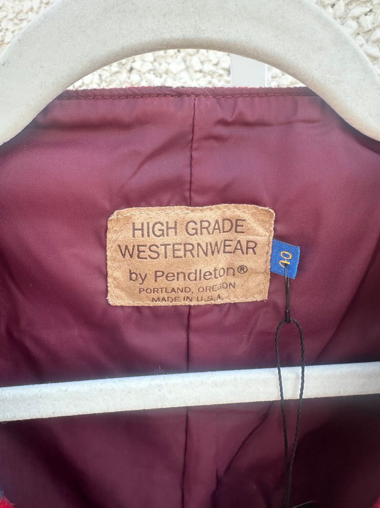 Vintage Pendleton Native Vest (M)