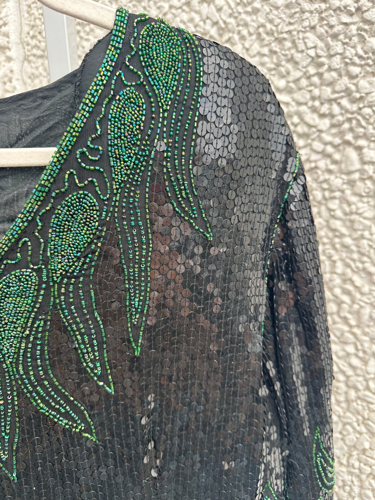 Vintage Sequins Top (S/M)