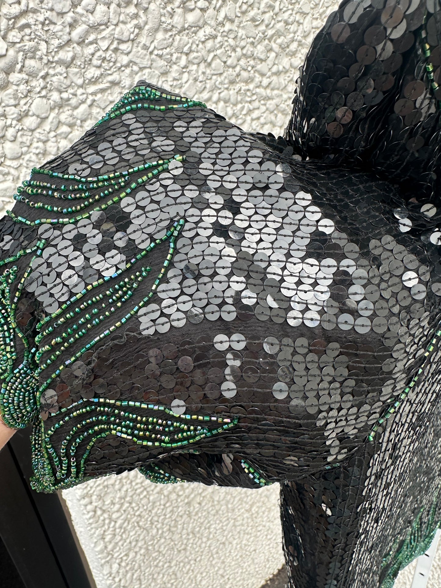 Vintage Sequins Top (S/M)