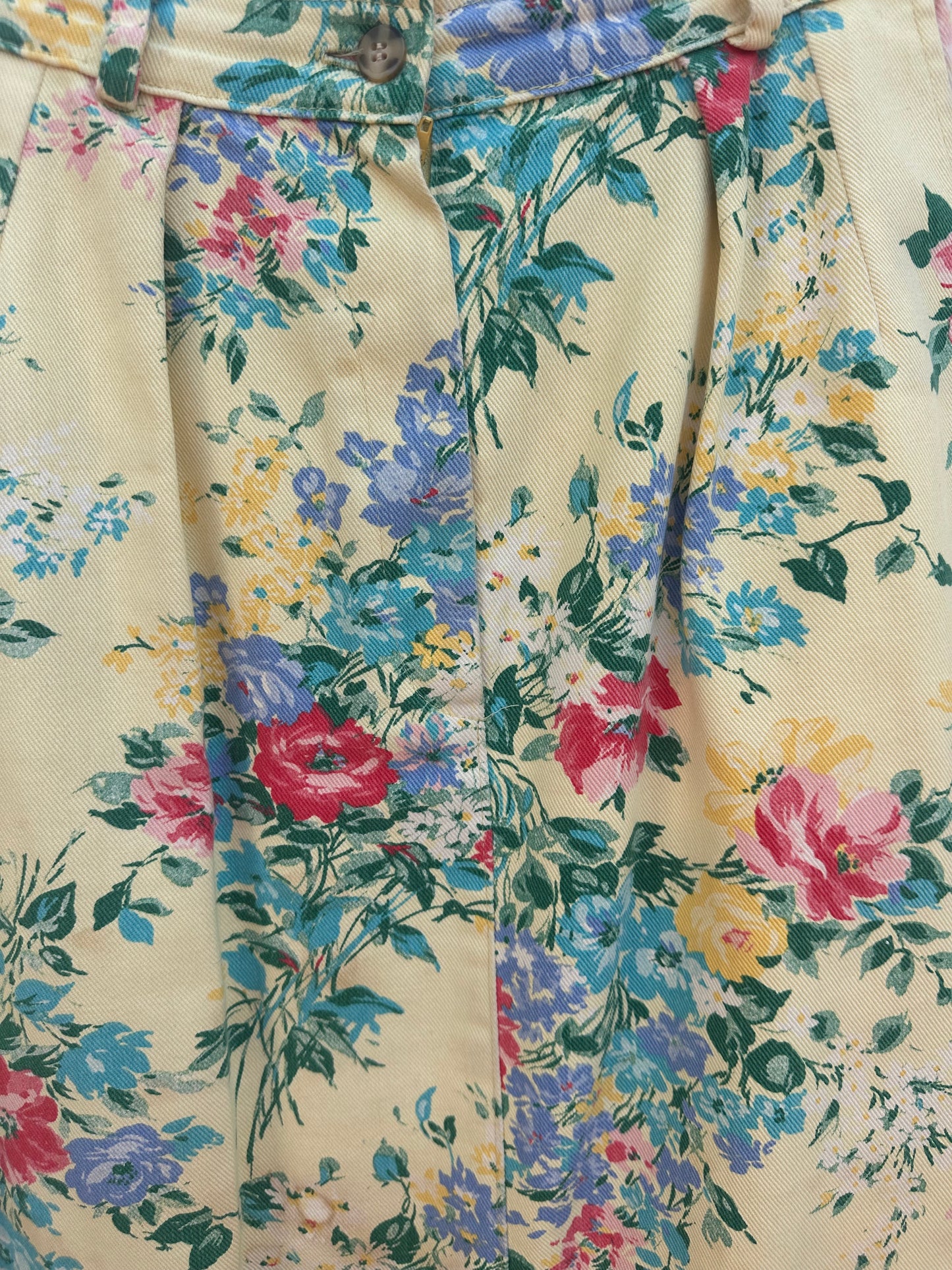 Vintage Denim Maxi Skirt (XS/S)