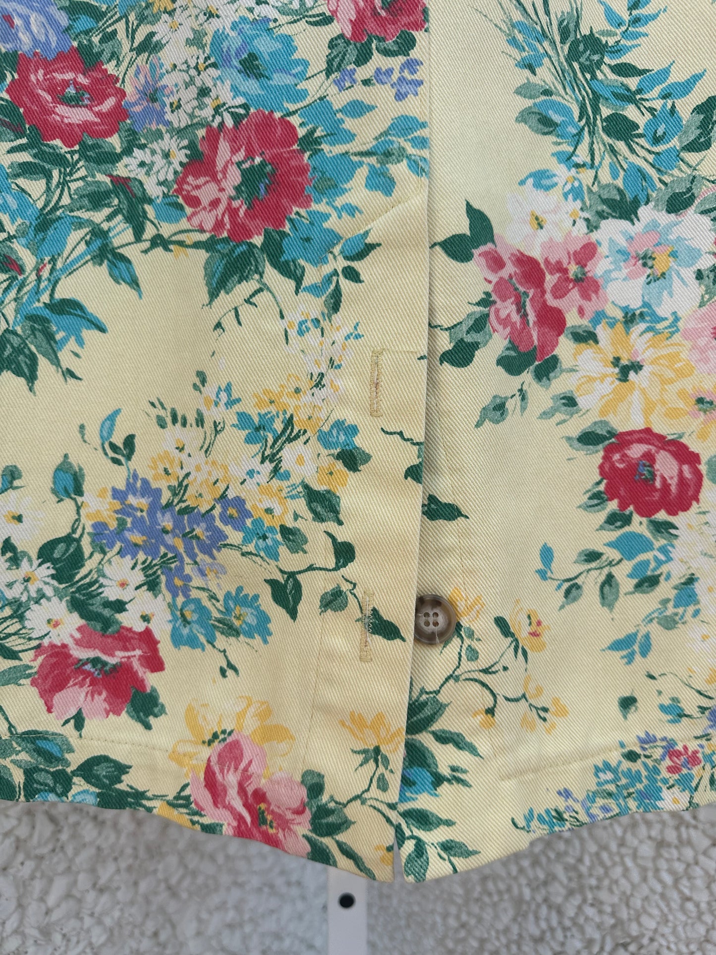 Vintage Denim Maxi Skirt (XS/S)
