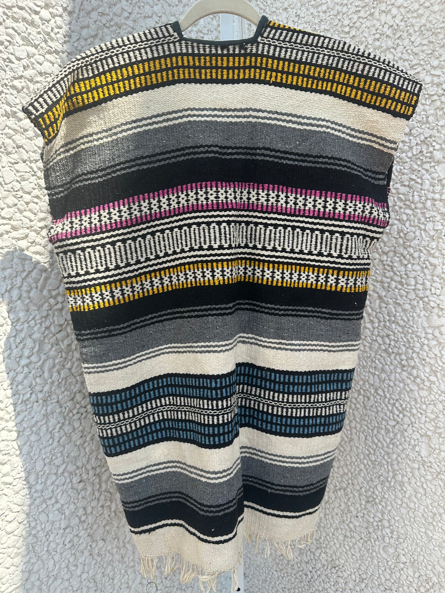 Mexican Blanket Vest (One size)