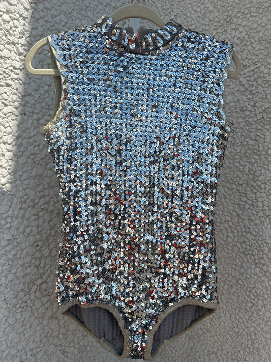 Vintage Sequins Onesie (M/L)