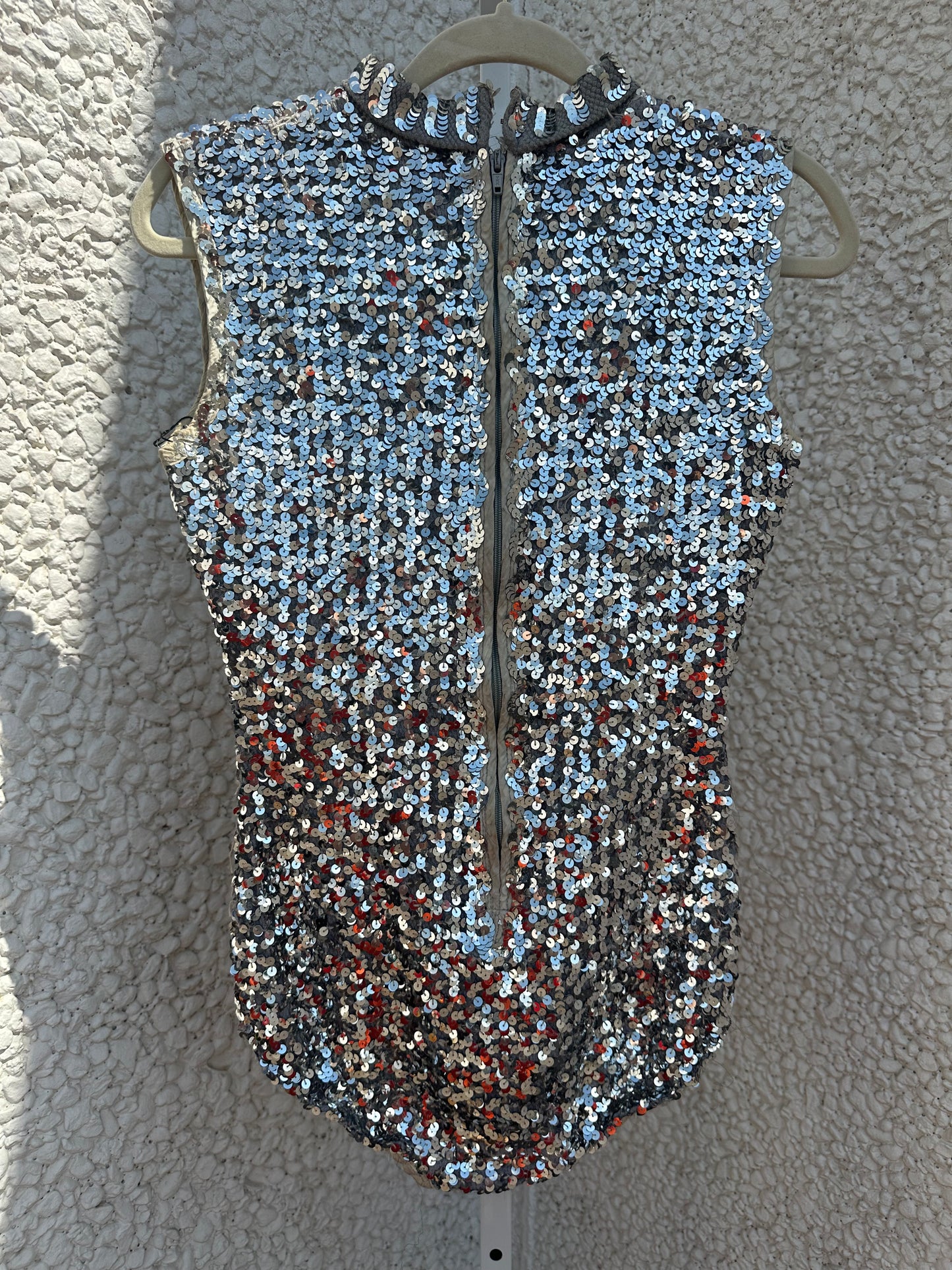 Vintage Sequins Onesie (M/L)