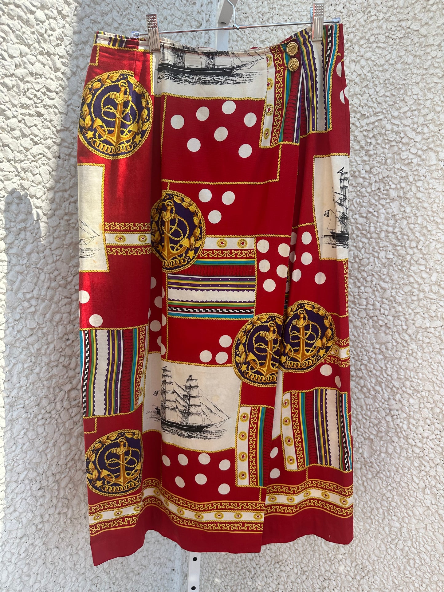 Vintage Nautical Skirt (part of a set) (L)
