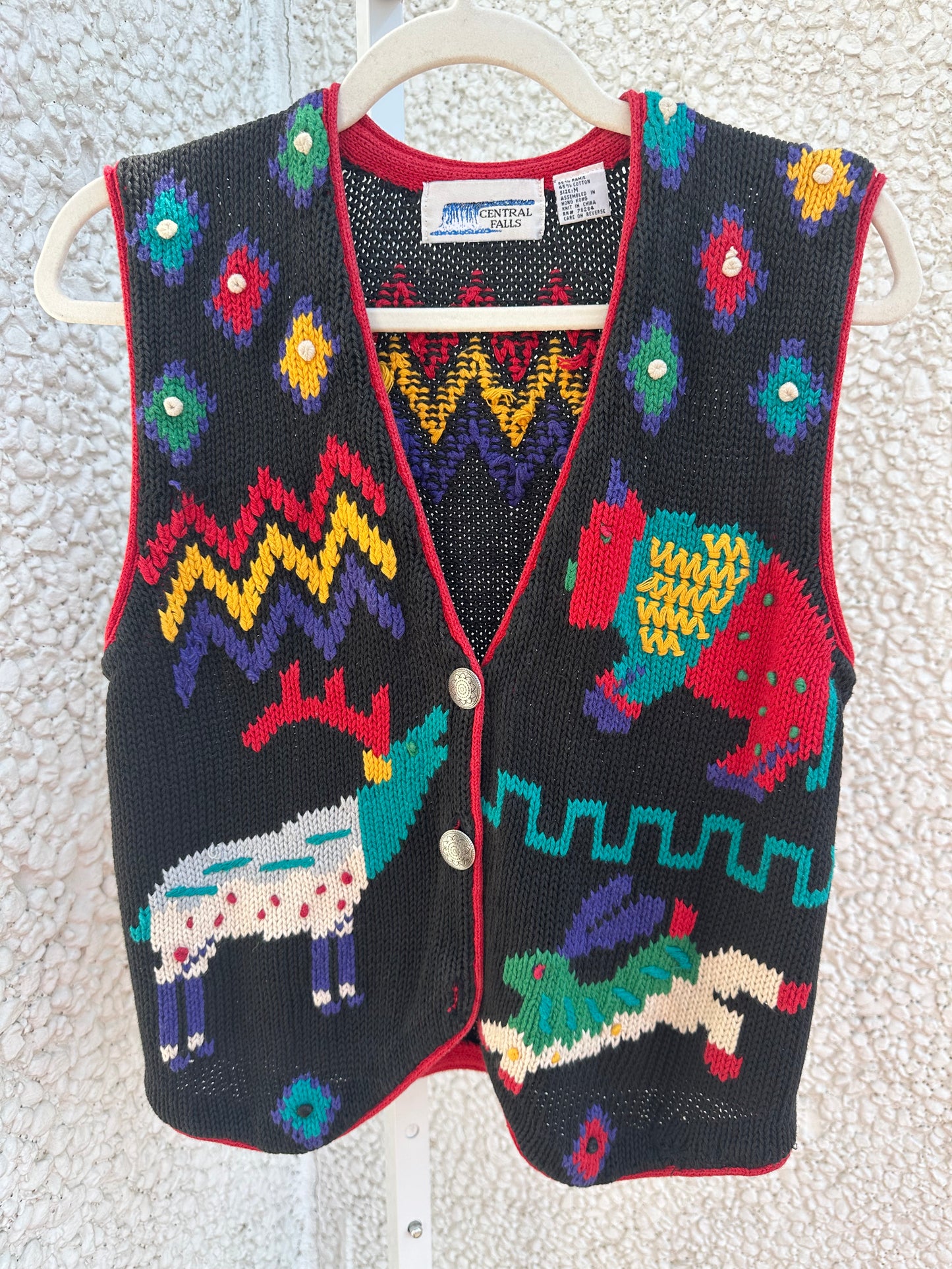 Vintage Knit Vest (M/L)