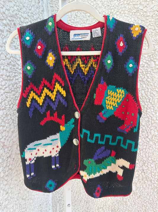 Vintage Knit Vest (M/L)