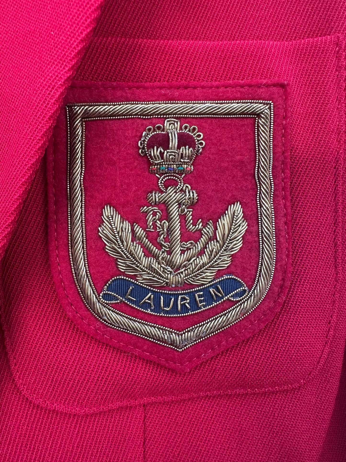 Vintage Ralph Lauren Red Blazer (S/M)