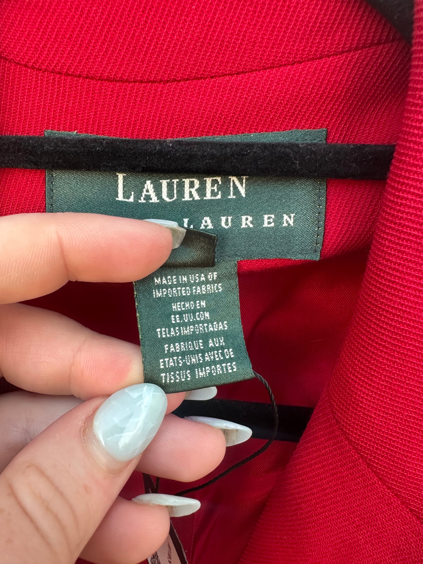 Vintage Ralph Lauren Red Blazer (S/M)