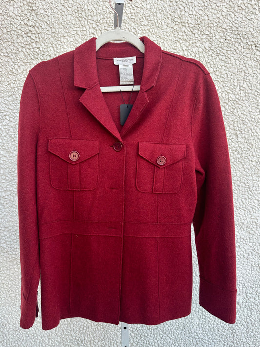 Vintage 70’s Burgundy Jacket (M)