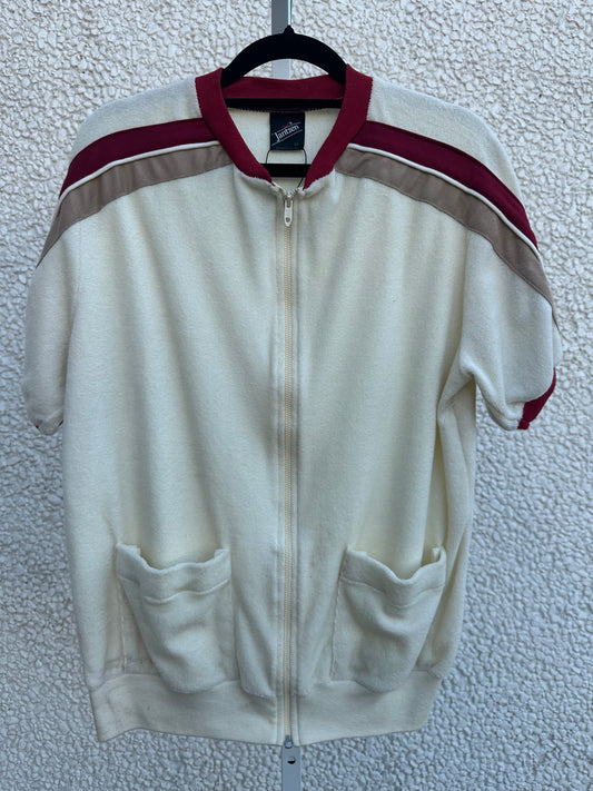 Vintage Terry Cloth 70’s Zip (L/XL)