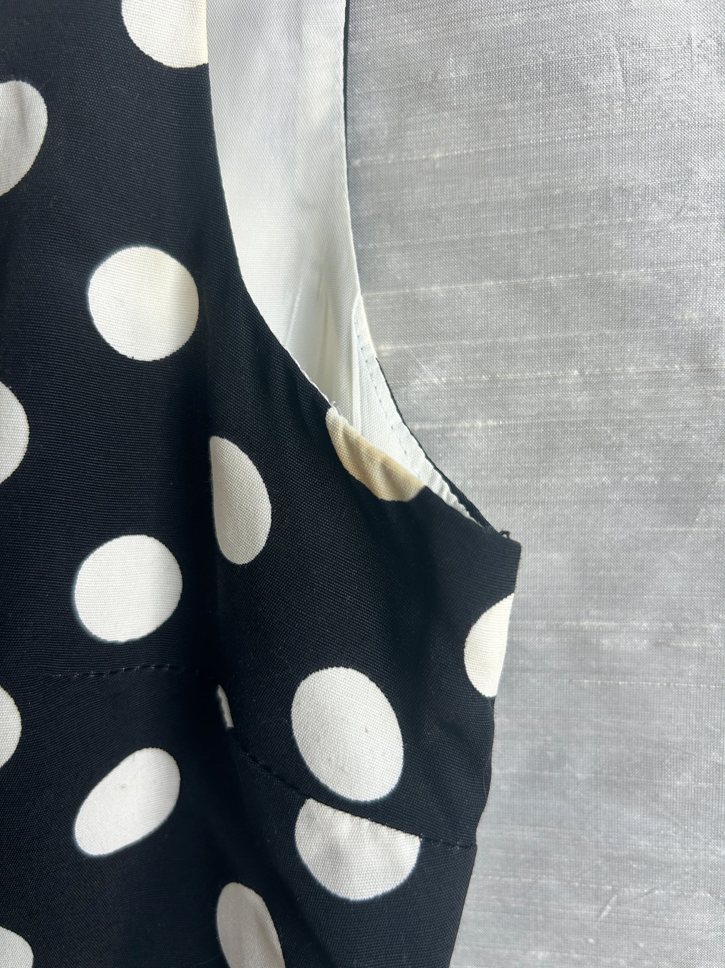 Vintage Moda Intl Polka Dot Mini Dress