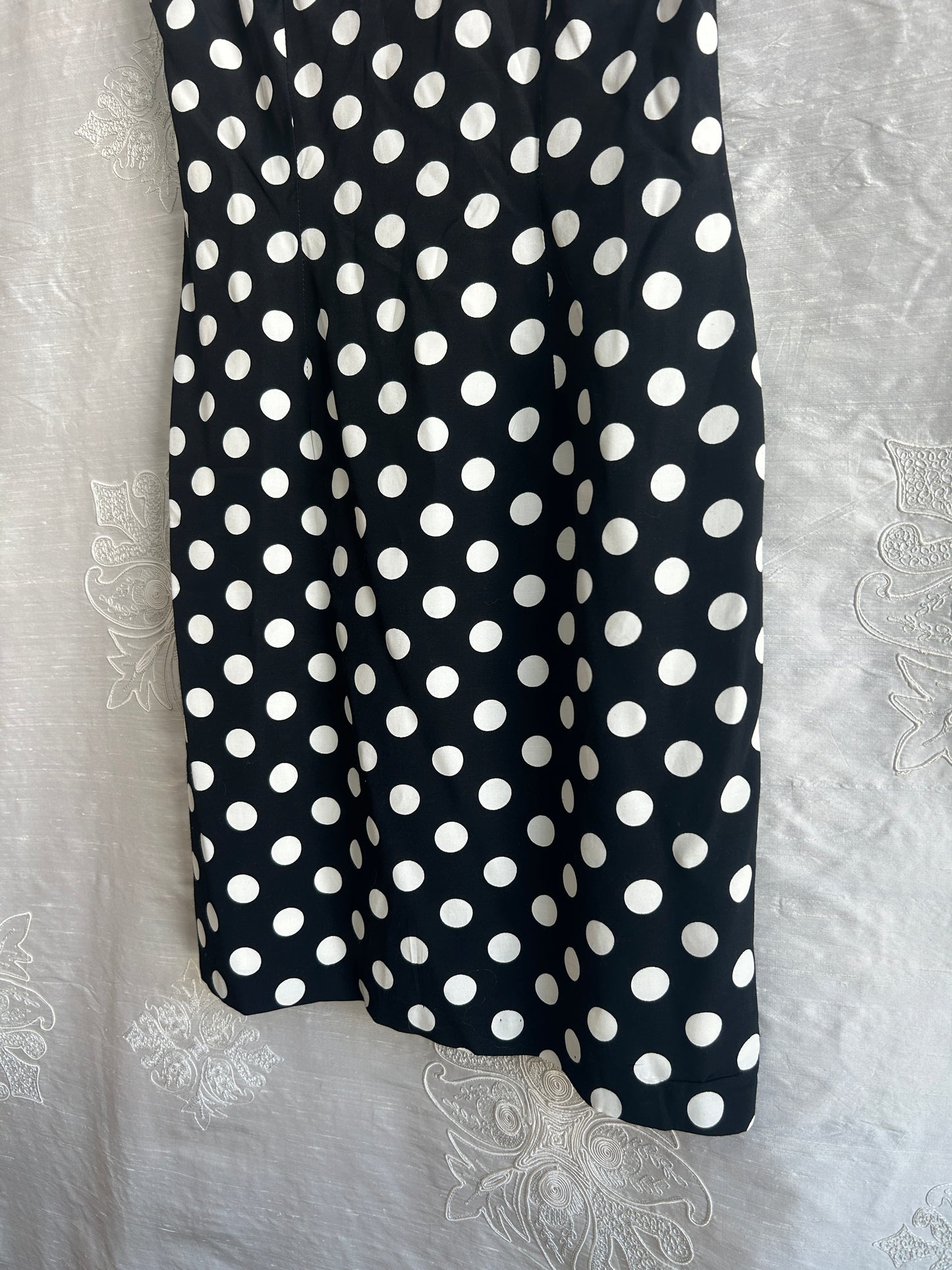 Vintage Moda Intl Polka Dot Mini Dress