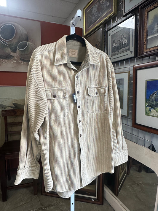 Vintage St. John’s Bay Corduroy Shacket (L/XL)
