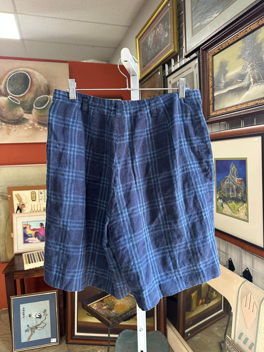 Vintage Linen Shorts (8/10)