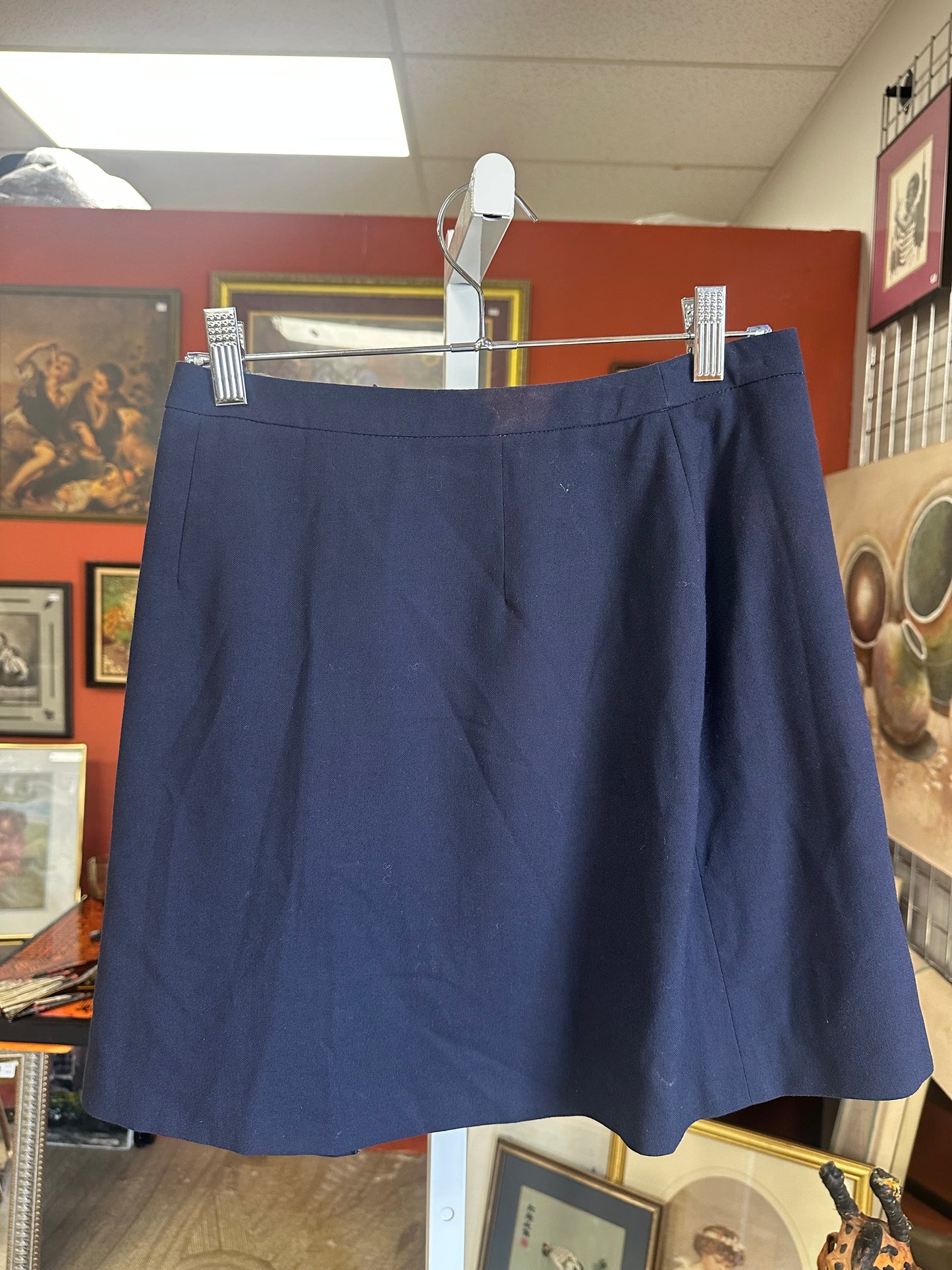 Vintage Navy Mini Skirt (0/2)